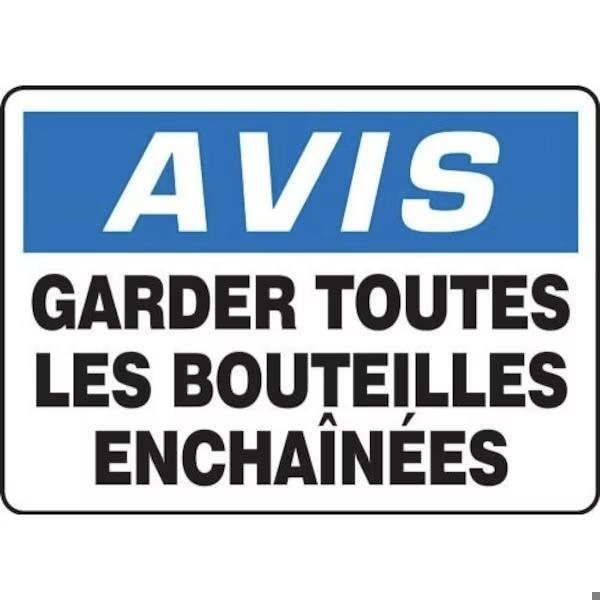 Accuform OSHA NOTICE SAFETY SIGN KEEP ALL FRMCPG800VA FRMCPG800VA - main